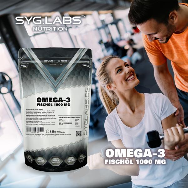 Omega-3 Fischöl 1000mg 250 Kapseln
